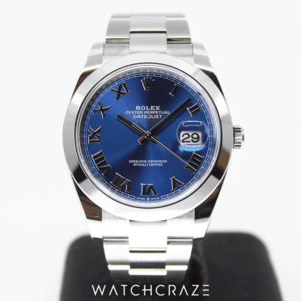 ROLEX DATEJUST SMOOTH OYSTER 41MM 126300