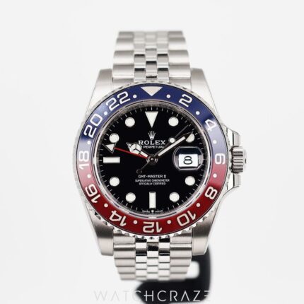 ROLEX GMT MASTER II "PEPSI" 40MM 126710BLRO
