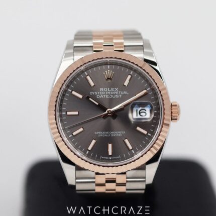 ROLEX DATEJUST GREY DIAL 36MM 126231