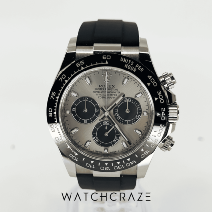 ROLEX DAYTONA OYSTERFLEX WHITE GOLD GREY DIAL ‘KOALA’ 40MM 116519LN