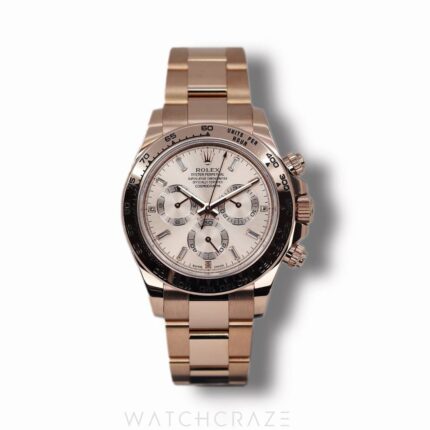 ROLEX DAYTONA COSMOGRAPH SUNDUST DIAL 40MM 116505